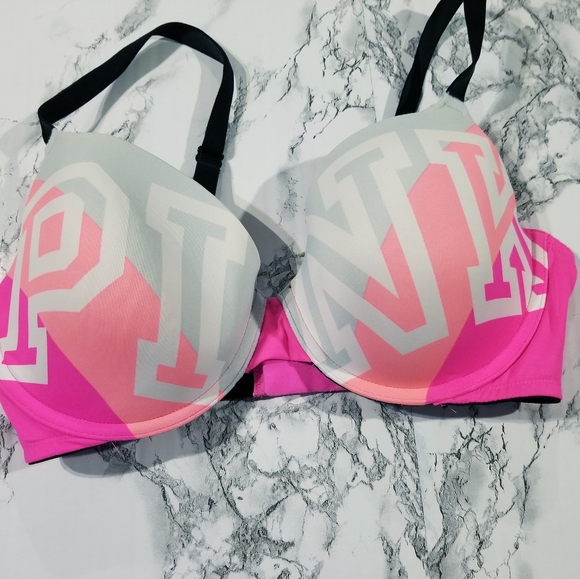 PINK Victoria's Secret Other - 💘 PINK Multicolor Logo Bra